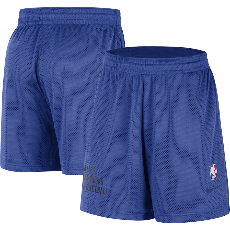 2024 Men NBA Dallas Mavericks blue shorts